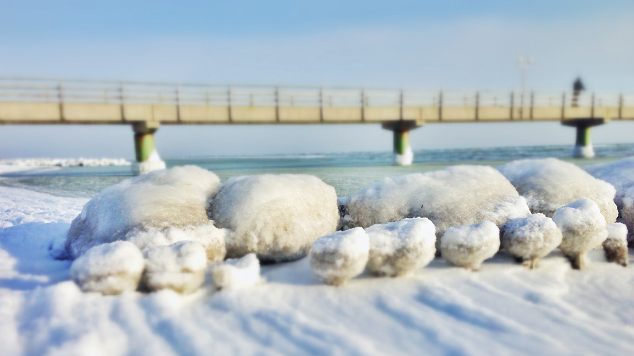 Grömitz im Winter