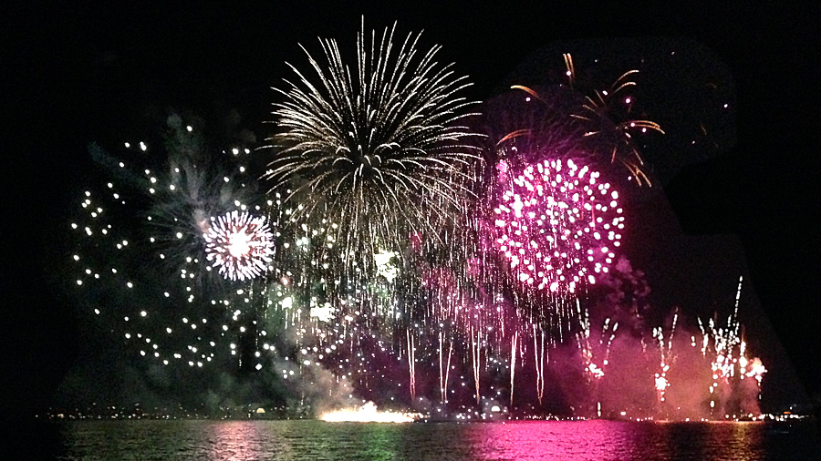 Grömitz - Ostsee in Flammen