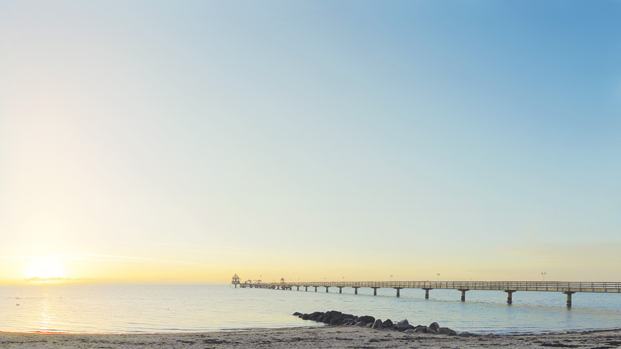 Grömitz Seebrücke Strand